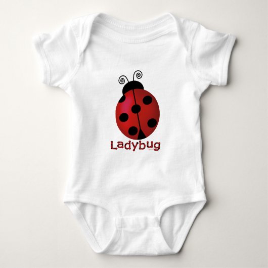 Single Ladybug Romper (Voorkant)