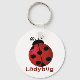 Single Ladybug Sleutelhanger