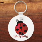 Single Ladybug Sleutelhanger (Voorkant)