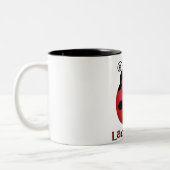 Single Ladybug Tweekleurige Koffiemok (Links)