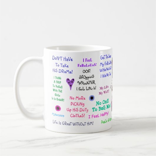 SinGLe & LoViNg EvErY BiT. Koffiemok (Links)