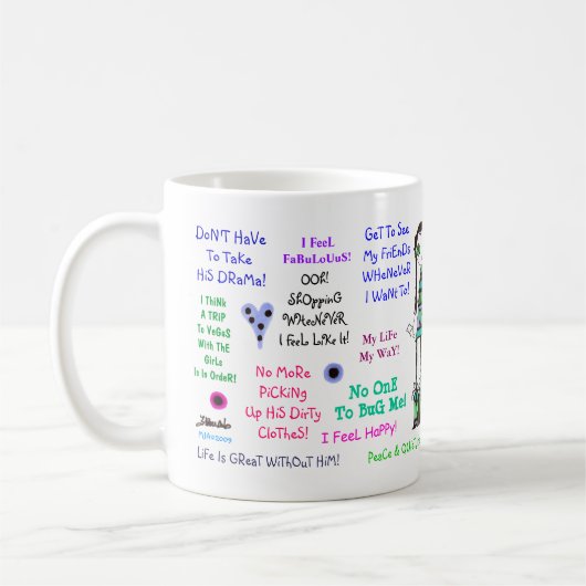 SinGLe & LoViNg EvErY BiT. Koffiemok (Links)