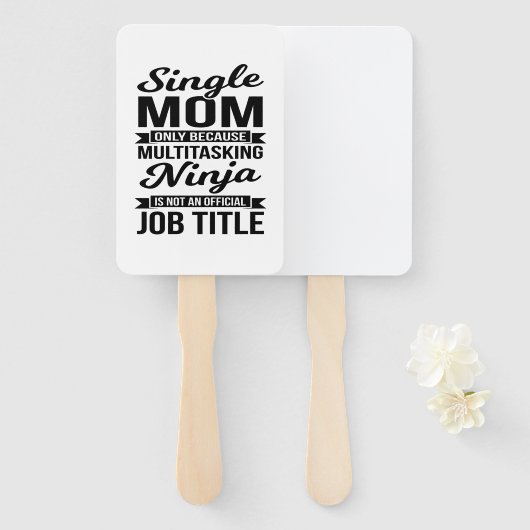 Single Ma Multitasking Ninja Handwaaier (Voorkant en achterkant)