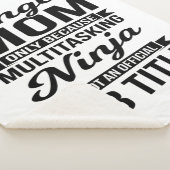 Single Ma Multitasking Ninja Sherpa Deken (3/4)
