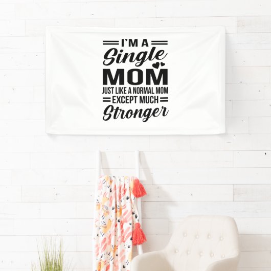 Single Ma Veel sterker Spandoek (Insitu)