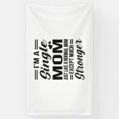 Single Ma Veel sterker Spandoek (Verticaal)