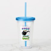 Single, maar nooit eenzaam acryl drinkbeker (Voorkant)