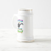Single, maar nooit eenzaam bierpul (Voorkant links)