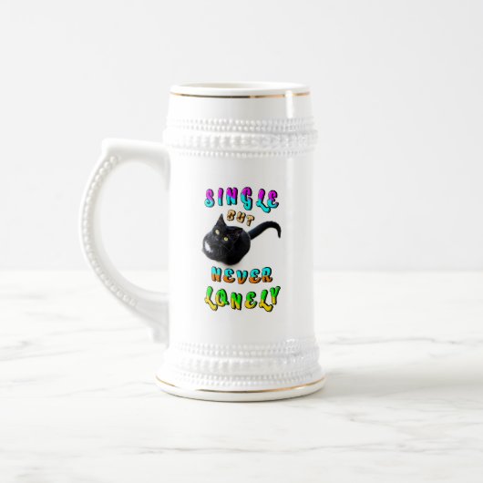 Single, maar nooit eenzaam bierpul (Links)