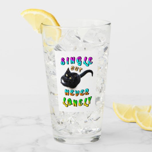 Single, maar nooit eenzaam glas (Voorkant ijs)