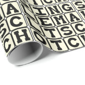 Single Malt Scotch, Alcoholische Drank Cadeaupapier (Rol Hoek)
