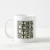 Single Malt Scotch, Alcoholische Drank Koffiemok (Links)