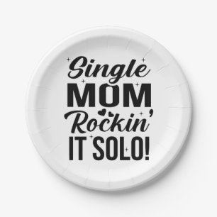 Single Mam Rockin It Solo Papieren Bordje