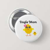 Single Mam Ronde Button 5,7 Cm (Voorkant /achterkant)