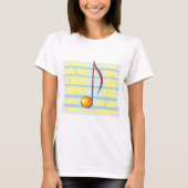 Single Musical Note T-shirt (Voorkant)