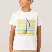 Single Musical Note T-shirt (Voorkant)