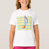 Single Musical Note T-shirt (Voorkant)