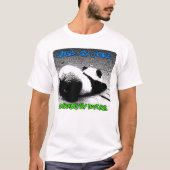 Single naar keuze - Panda keuze stretching T-shirt (Voorkant)