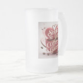 Single niet meer, Coffee Galore Matglas Bierpul (Voorkant rechts)