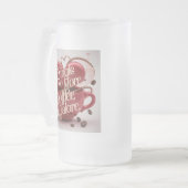 Single niet meer, Coffee Galore Matglas Bierpul (Voorkant links)