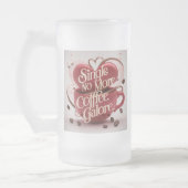 Single niet meer, Coffee Galore Matglas Bierpul (Links)