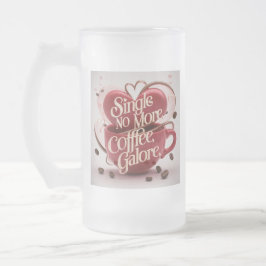 Single niet meer, Coffee Galore Matglas Bierpul