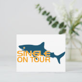 Single on Tour Briefkaart (Staand voorkant)