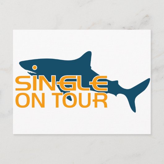 Single on Tour Briefkaart (Voorkant)