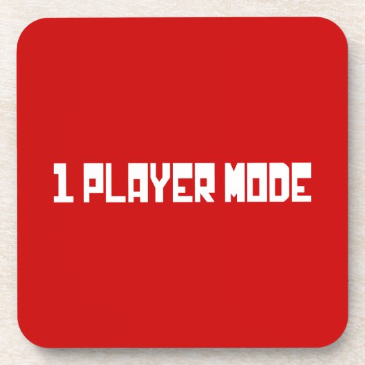 Single/One Player-modus Drankjes Onderzetter (Voorkant)