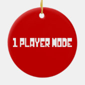 Single/One Player-modus Keramisch Ornament (Achterkant)