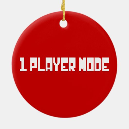 Single/One Player-modus Keramisch Ornament (Achterkant)