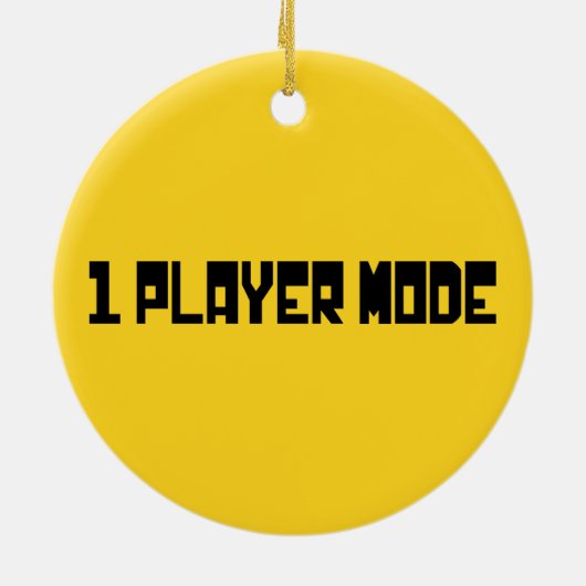 Single/One Player-modus Keramisch Ornament (Achterkant)