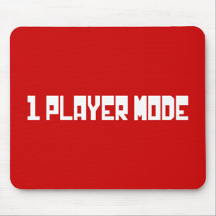 Single/One Player-modus Muismat