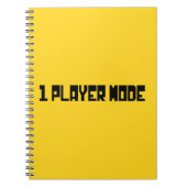 Single/One Player-modus Notitieboek (Voorkant)