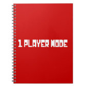 Single/One Player-modus Notitieboek (Voorkant)