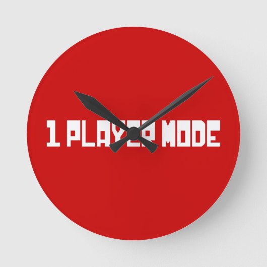 Single/One Player-modus Ronde Klok (Voorkant)