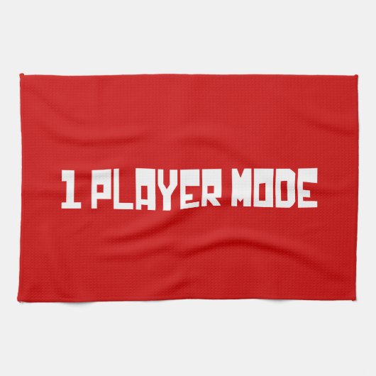 Single/One Player-modus Theedoek (Horizontaal)