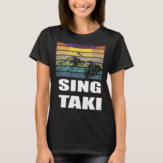 Single Or Taken Alien UFO Valentine's Day Men Wome T-shirt (Voorkant)
