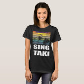 Single Or Taken Alien UFO Valentine's Day Men Wome T-shirt (Voorkant volledig)