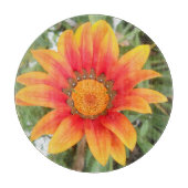 Single Orange Flower Snijplank (Voorkant)