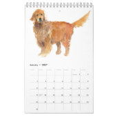 Single Page 2023 DOGS-kalender, wit Kalender (Jan 2027)