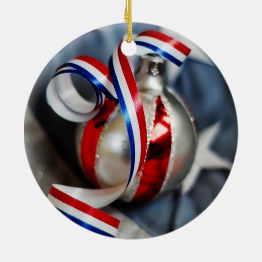 Single Patriotic Ornament (Achterkant)