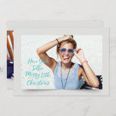 Single People Funny Holiday Greep Feestdagenkaart (Voorkant / Achterkant)