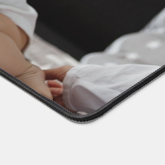 Single Photo Custom Gift Bureaumat (Hoek)