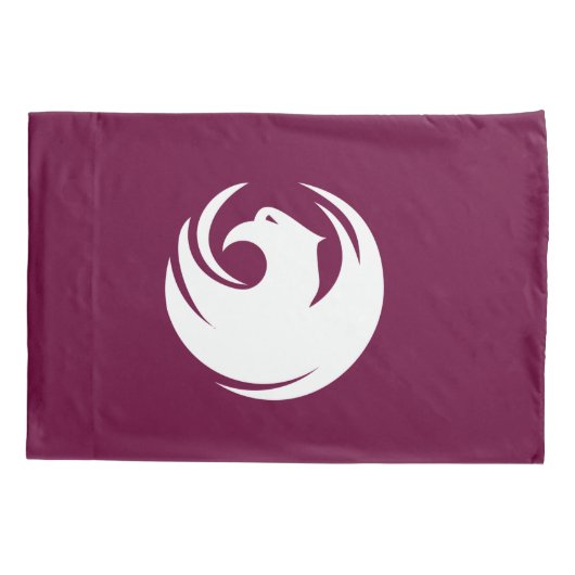 Single Pillowcase with flag of Phoenix City Kussensloop (Achterkant)