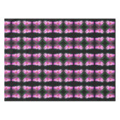 Single Pink Cosmos Flower Abstract Pattern Tafelkleed (Voorkant (Horizontaal))