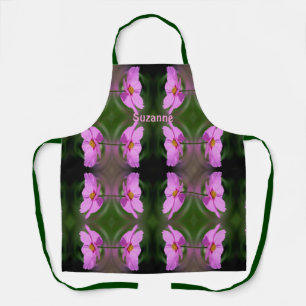 Single Pink Cosmos Flower Pattern - Aangepast Schort