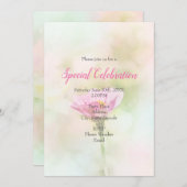 'Single Pink Daisy' Kaart (Voorkant / Achterkant)