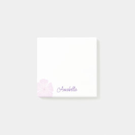 Single Pink Lavatera Notes