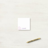 Single Pink Lavatera Notes (Op bureau)